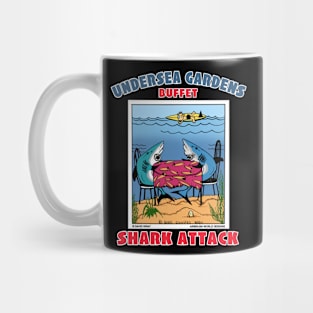 Undersea Restaurant Funny Sea Life Novelty Gift Mug